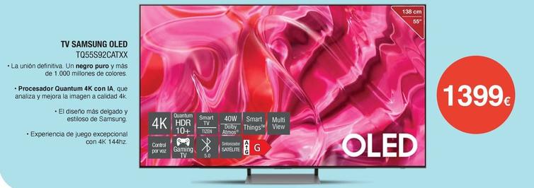 Oferta de Samsung - Tv Oled TQ55S92CATXX  por 1399€ en Milar