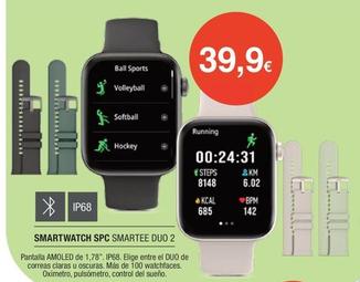 Oferta de Spc - Smartwatch Smartee Duo 2 por 39,9€ en Milar