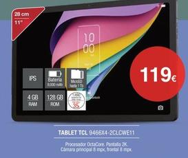 Oferta de Tcl - Tablet 9466X4-2CLCWE11 por 119€ en Milar