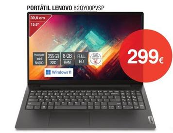 Oferta de Lenovo - Portátil 82QY00PVSP por 299€ en Milar