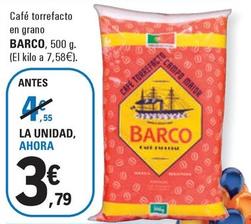 Oferta de Barco - Café Torrefacto En Grano por 3,79€ en E.Leclerc