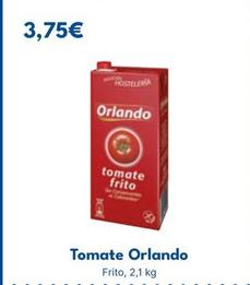 Oferta de Tomate frito por 3,75€ en Cash Unide