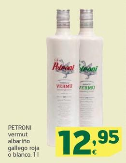 Oferta de Petroni - Vermut Albarino Gallego Roja por 12,95€ en HiperDino