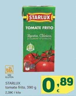 Oferta de Starlux - Tomate Frito por 0,89€ en HiperDino