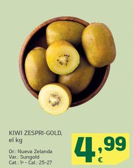 Oferta de Kiwi Zespri-Gold por 4,99€ en HiperDino