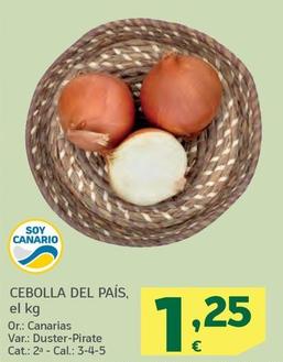 Oferta de Cebolla Del País por 1,25€ en HiperDino