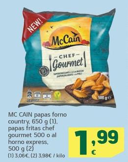 Oferta de Mccain - Papas Forno Country por 1,99€ en HiperDino