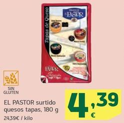 Oferta de El Pastor - Surtido Quesos Tapas por 4,39€ en HiperDino