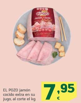 Oferta de El Pozo - Jamón Cocido Extra En Su Jugo por 7,95€ en HiperDino