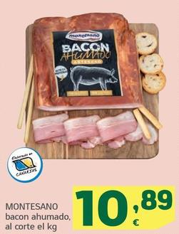 Oferta de Montesano - Bacon Ahumado por 10,89€ en HiperDino