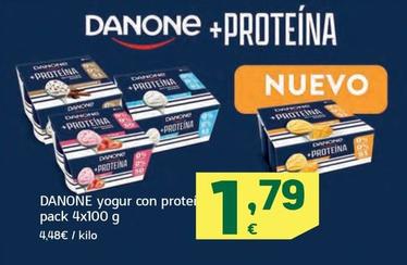 Oferta de Danone - Yogur Con Proteina por 1,79€ en HiperDino