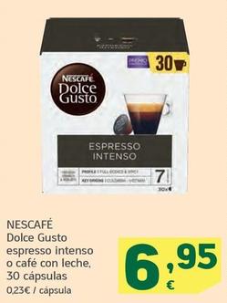 Oferta de Nescafé - Dolce Gusto Espresso Intenso O Cafe Con Leche por 6,95€ en HiperDino