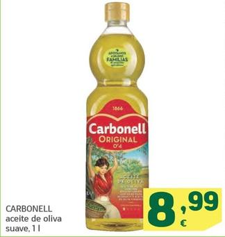 Oferta de Carbonell - Aceite De Oliva Suave por 8,99€ en HiperDino