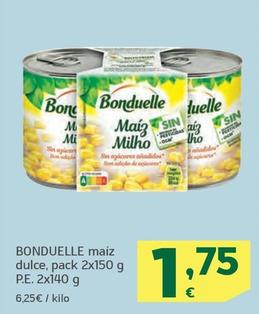 Oferta de Bonduelle - Maiz Dulce por 1,75€ en HiperDino