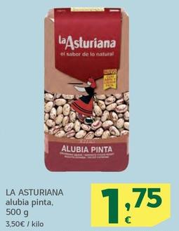Oferta de La Asturiana - Alubia Pinta por 1,75€ en HiperDino