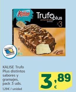 Oferta de Kalise - Trufo Plus Distintos Sabores Y Gramajes por 3,89€ en HiperDino
