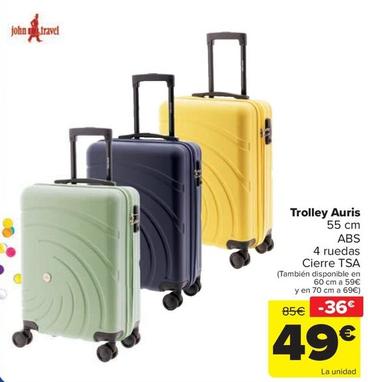 Oferta de John Travel - Trolley Auris  por 49€ en Carrefour