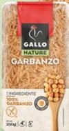 Oferta de Gallo - Pasta seca vegetal 100% garbanzo lentejas o guisantes   Nature por 1,79€ en Carrefour