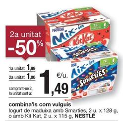 Oferta de Nestlé - Logurt De Maduixa Amb Smarties por 1,99€ en BonpreuEsclat