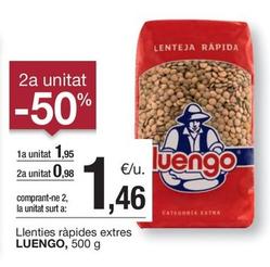 Oferta de Luengo - Llenties Rapides Extres por 1,95€ en BonpreuEsclat