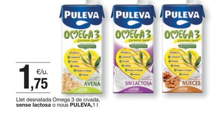 Oferta de Puleva - Llet Desnatada Omega 3 De Civada por 1,75€ en BonpreuEsclat