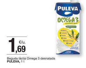 Oferta de Puleva - Beguda Lactia Omega 3 Desnatada por 1,69€ en BonpreuEsclat