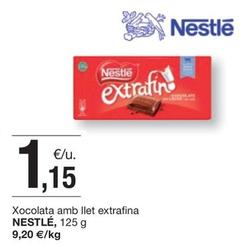 Oferta de Nestlé - Xocolata Amb Llet Extrafina por 1,15€ en BonpreuEsclat