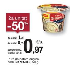 Oferta de Maggi - Pure De Patata Original Amb Llet por 1,29€ en BonpreuEsclat