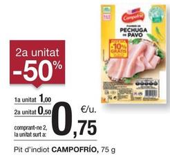 Oferta de Campofrío - Pit d'indiot por 1€ en BonpreuEsclat