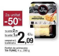 Oferta de Ta Tung - Rotllet De Primavera por 2,79€ en BonpreuEsclat