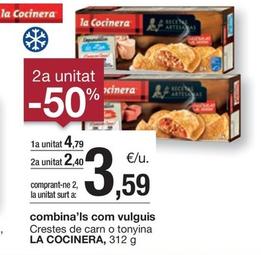 Oferta de La Cocinera - Crestes De Carn O Tonyina por 4,79€ en BonpreuEsclat