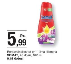 Oferta de Somat - Rentavaixelles Tot En 1 Llima I Llimona por 5,99€ en BonpreuEsclat