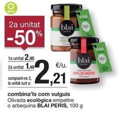 Oferta de Blai Peris - Olivada Ecologica Empeltre O Arbequina por 2,95€ en BonpreuEsclat