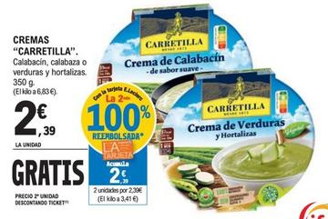 Oferta de Carretilla - Cremas por 2,39€ en E.Leclerc