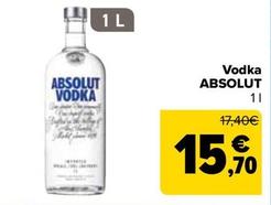 Oferta de Absolut - Vodka por 15,7€ en Carrefour