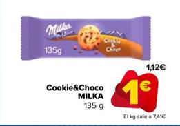Oferta de Milka - Cookie & Choco por 1€ en Carrefour