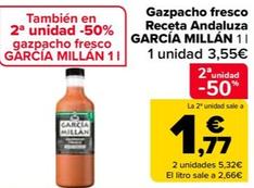 Oferta de Garcia Millan - Gazpacho Fresco Receta Andaluza por 3,55€ en Carrefour