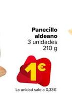 Oferta de Panecillo Aldeano por 1€ en Carrefour