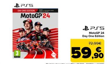 Oferta de PS5 - Motogp 24  Day One Edition por 53,9€ en Carrefour
