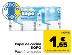 Oferta de Kopo - Papel De Cocina por 1,65€ en Carrefour