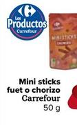 Oferta de Carrefour - Mini Sticks Fuet O Chorizo   por 1€ en Carrefour