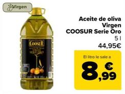 Oferta de Coosur  - Aceite De Oliva Virgen Serie Oro por 44,95€ en Carrefour
