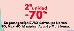 Oferta de Evax - En Protegeslips Salvaslips Normal 50 Maxi 40 Maxiplus Adapt Y Multiforma en Carrefour