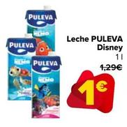 Oferta de Puleva - Leche Disney por 1€ en Carrefour