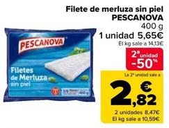 Oferta de Pescanova - Filete De Merluza Sin Piel por 5,65€ en Carrefour