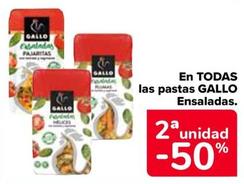 Oferta de Gallo - En Todas Las Pastas Ensaladas en Carrefour