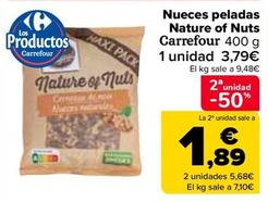 Oferta de Carrefour - Nueces Peladas Nature Of Nuts por 3,79€ en Carrefour