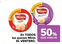 Oferta de El Ventero - En Todos Los Quesos Minis en Carrefour