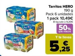 Oferta de Hero - Tarritos por 10,49€ en Carrefour