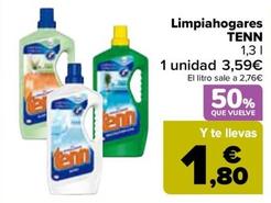 Oferta de Tenn - Limpiahogares por 3,59€ en Carrefour